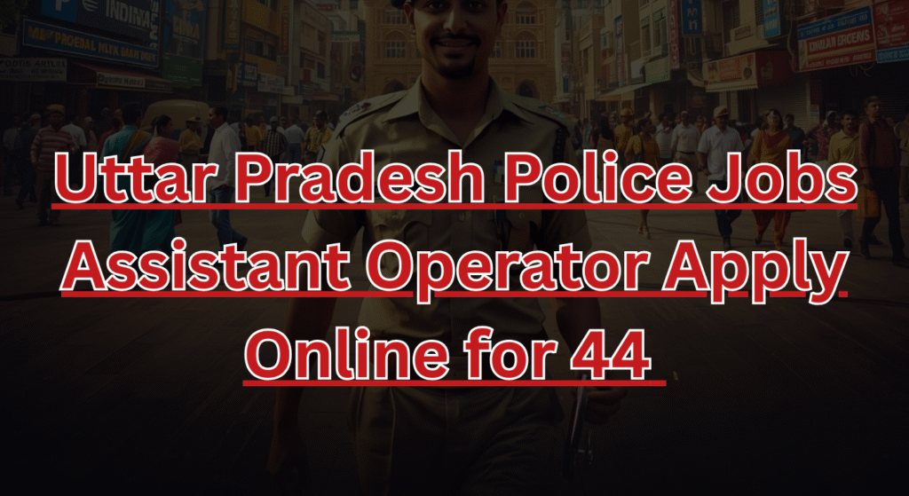 Uttar Pradesh Police Jobs