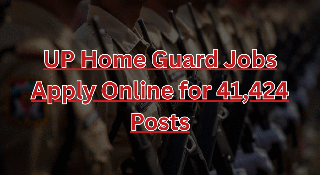 UP Home Guard Jobs